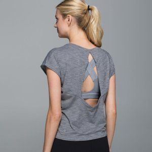 Lululemon Sweaty or Not Crop Tee